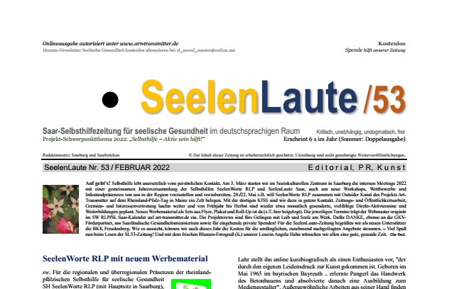 SeelenLaute-Zeitung 53 print & online